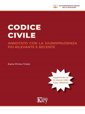 cover image of Codice civile